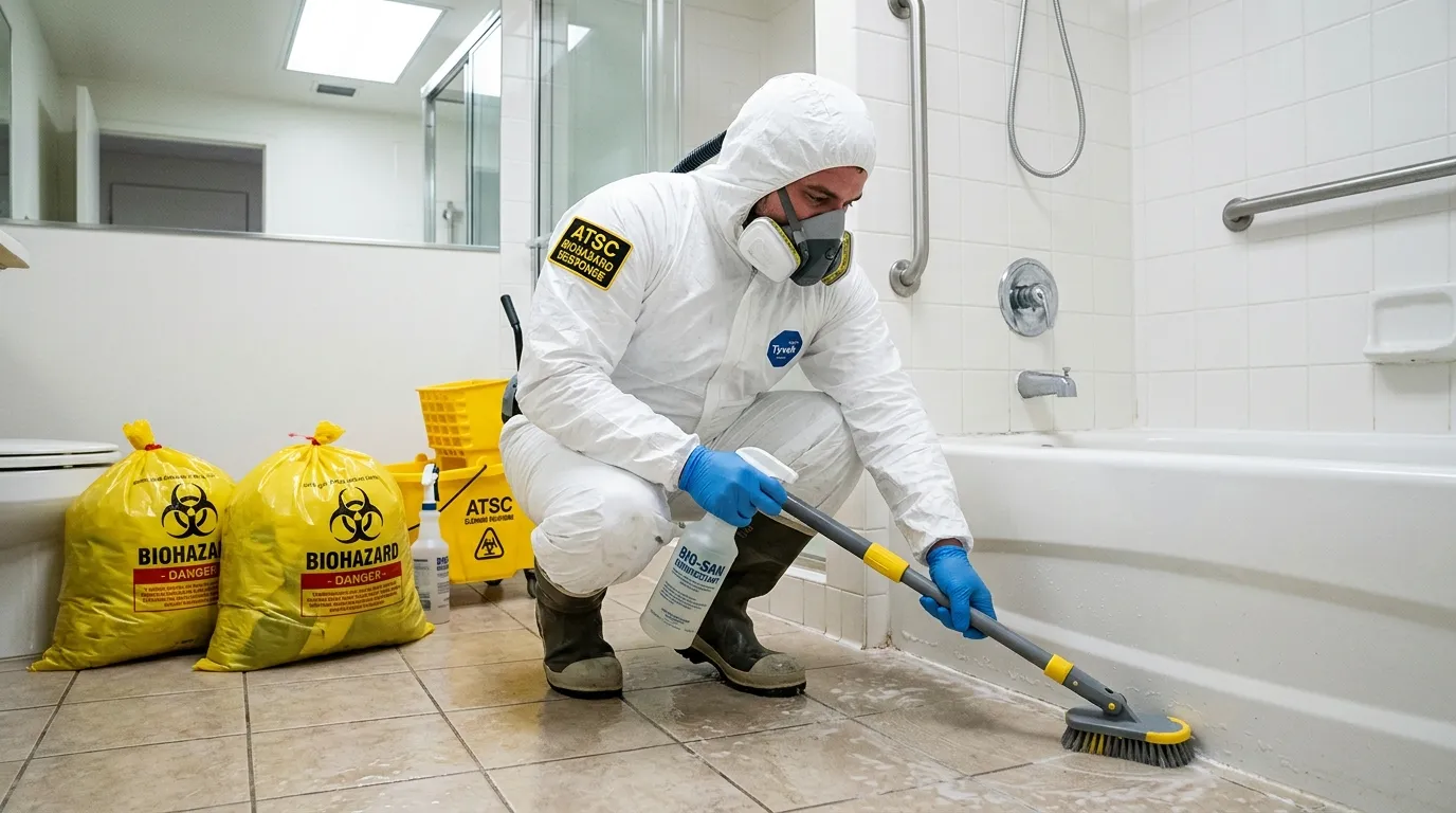 Decontamination equipment deployed for Blood Cleanup in Oakville